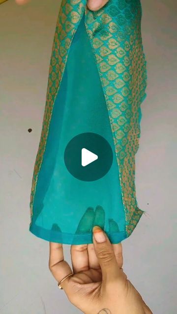 Netted Sleeves Blouse Designs, Net Blouse Sleeves Design Latest, Party Wear Sleeves Design, Blouse Sleeve Designs Latest, Net Cloth Blouse Designs, Net Sleeves Designs For Blouse, Net Sleeves Designs, Kurthi Necks, Half Saree Designs Simple