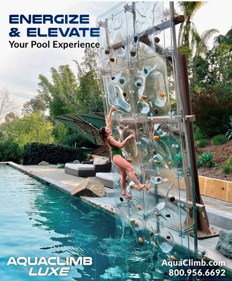 The safer alternative to diving boards, the AquaClimb Luxe adds an elegant elelment of adventure to your pool. Diving Boards, Diving Board, Diving, Pool