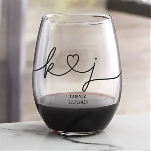 Personalized Wedding Accessories 2022 - Personalization Mall Personalization Mall, Couples Monogram, Drawn Together, Personalized Wine Glasses, Gift Drawing, Blended Family, Kitchen Gifts, Personalized Wine, Champagne Flutes