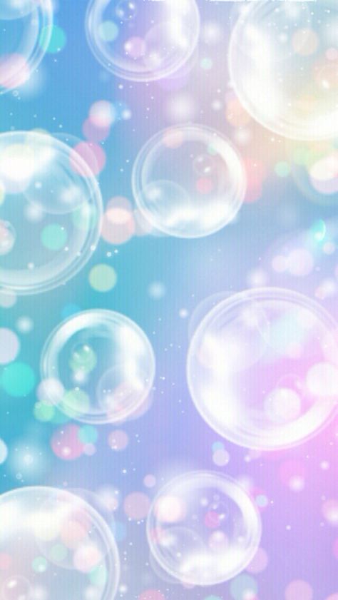 Pretty pastel bubbles Bubble Wallpaper, Wallpaper Designs For Walls, Rainbow Bubbles, Bubbles Wallpaper, Framed Wallpaper, Rainbow Wallpaper, Glitter Wallpaper, Trendy Wallpaper, 背景 シンプル