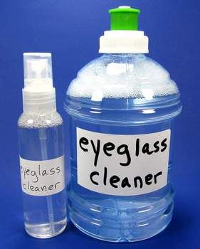 Eyeglass Cleaner Diy, Eye Glasses Cleaner, Eyeglass Cleaner, Cleaner Recipes, Car Wax, Household Cleaning Tips, Diy Cleaners, Eye Glass, Cleaners Homemade