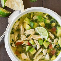 Chicken Avocado Lime Soup Lime Soup, Avocado Recipes Easy, Avocado Soup, Best Soup Recipes, Keto Soup, Detox Soup, Low Sodium Chicken Broth, Chicken Avocado, Cooking Classy