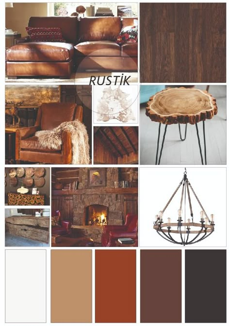 Rustic Style Mood Board, Lodge Mood Board, Boho Material Palette, Cabin Colors Interior Rustic, Modern Rustic Mood Board, Rustic Mood Board Interior Design, Rustic Vintage Color Palette, Rustic Interior Design Bedroom, Modern Rustic Color Palette