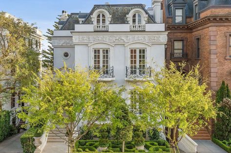 Parisian Mansion, San Francisco Mansions, Mansion Tour, Old Mansion, Pacific Heights, French Architecture, Hello Lovely, French House, Luxury Real Estate