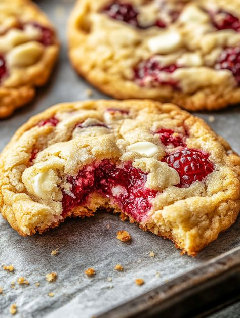 Lemon Raspberry Cookies Recipe – A Perfect Blend of Sweet , These Lemon Raspberry Cookies are soft, buttery, and bursting with sweet-tangy flavor! 🍋🍓 Perfect for any occasion—easy to make and absolutely delicious! 🍪✨ Save this recipe and bake a batch today! , https://cucinaflavors.com/lemon-raspberry-cookies-recipe/,  #Baking #Blog #Dessert Lemon Raspberry Cookies Recipe, Lemon Raspberry Cookies, Raspberry Cookie Recipes, Raspberry Cookies, Recipe Baking, Cookies Soft, Lemon Raspberry, Baking Blog, Homemade Desserts