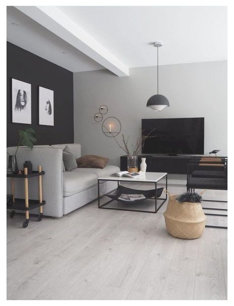 Contemporary Decor Living Room, Modern Contemporary Living Room, Contemporary Living Room Design, Perfect Living Room, Dekorasi Kamar Tidur, Living Room Ceiling, Living Room Scandinavian, Room Goals, House Decorating