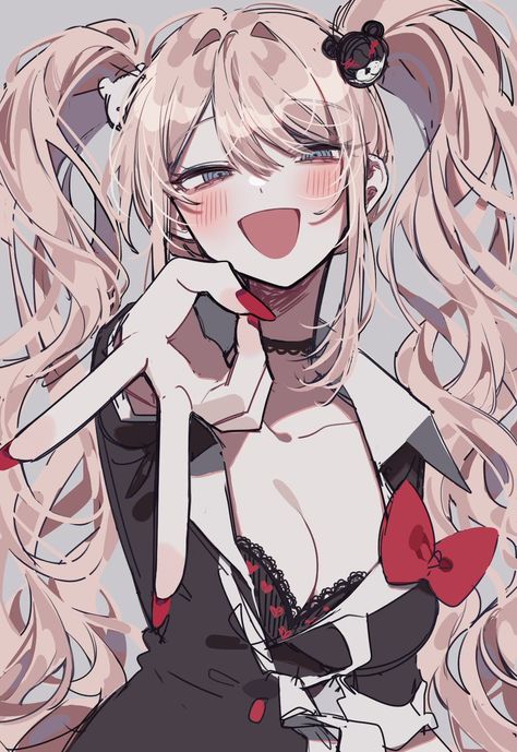 Enoshima Junko, Danganronpa Junko, Junko Enoshima, Danganronpa Game, Trigger Happy Havoc, Danganronpa Characters, 영감을 주는 캐릭터, Film Serie, Visual Novel