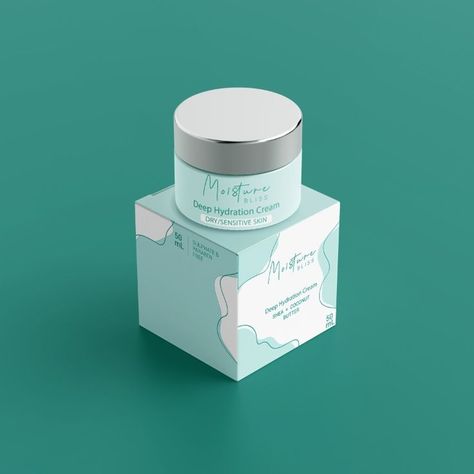 Packaging design for an imaginary face cream brand Packing Box Design, Packing Boxes, Box Design, Face Cream, Packaging Design, Branding, Packaging, Cream, Beauty