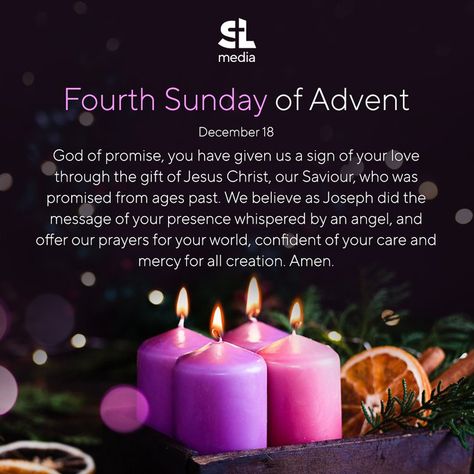 4th Sunday Of Advent, Fourth Sunday Of Advent, Bible Study Women, Advent Catholic, Beautiful Soul Quotes, Study Women, Advent Prayers, Advent Calendar Diy, Christmas Advent Calendar Diy