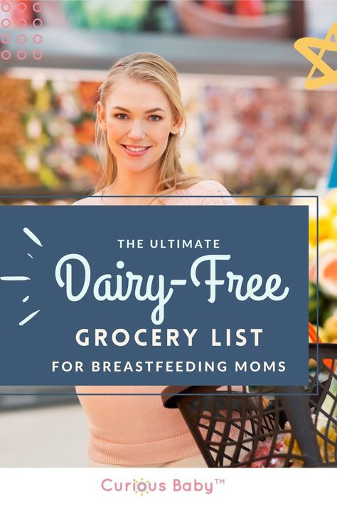 Dairy Free Food List, Master Grocery List, Dairy Free Foods, Free Grocery List, Dairy Intolerance, Dairy Free Breastfeeding, Dairy Free Recipes Dinner, Dairy Free Snacks, Breastfeeding Mom