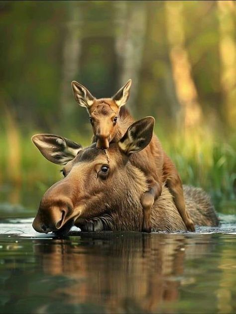 Moose Lovers🫎 | Great photography ❤️❤️ | Facebook Wildlife Crossing, Moose Pics, Moose Photography, Bison Photography, Funny Moose, Majestic Animals, Totally Awesome, Creative Painting, Cute Wild Animals