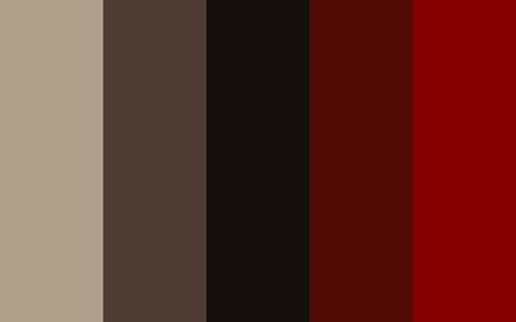 Black And Red Palette Color, Red And Black Color Scheme, Emo Color Palette, Red Pallete Color, Vampire Color Palette, Color Schemes With Red, Dark Red Color Palette, Red And Black Color Palette, Red Color Pallets