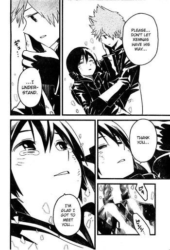 I'm glad I got to meet you Kingdom Hearts Manga, Kingdom Hearts Nobody, Xion Kingdom Hearts, Kingdom Hearts Funny, Kingdom Hearts Wallpaper, Kingdom Hearts Ii, Kingdom Hearts Fanart, Kingdom Hearts Art, Kingdom Heart