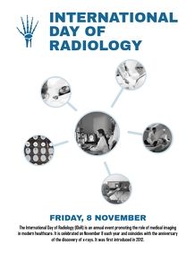 World Radiology Day, International Day Of Radiology, Radiology Day, Friday Meaning, Promote Small Business, Medical Imaging, World Days, Campaign Posters, Event Flyers