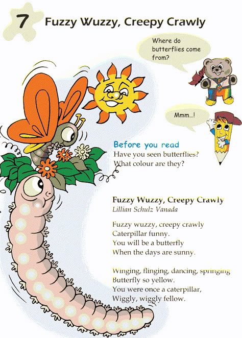 Grade 1 Reading Lesson 7 Poetry – Fuzzy Wuzzy, Creepy Crawly Reading For Grade 1, English Reading Comprehension, Kindergarten Reading Comprehension, Letter Song, Grade 1 Reading, Reported Speech, Reading Comprehension Kindergarten, English Short Stories, Reading Comprehension Lessons