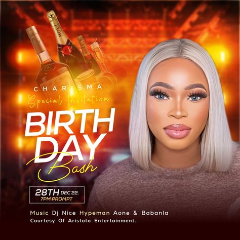 Birthday Bash Background, Snapchat Streaks, Flyer Design Layout, Graphic Design Flyer, Birthday Flyer, Church Graphic Design, Graphic Design Ads, Simple Background Images, Simple Background