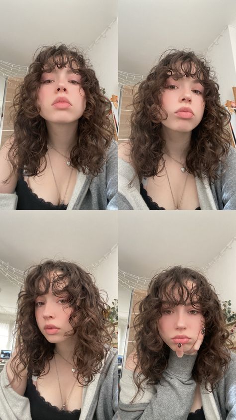 Bangs On Frizzy Hair, Frizzy Hair, Hair Inspo, Bangs, Hair, Quick Saves