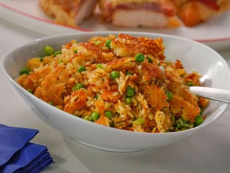 Orzo With Peas, Giada De Laurentiis Recipes, Giada Recipes, Vegetarian Italian, Orzo Pasta Salad, Peas Recipe, Italian Chopped Salad, Orzo Recipes, Veg Food