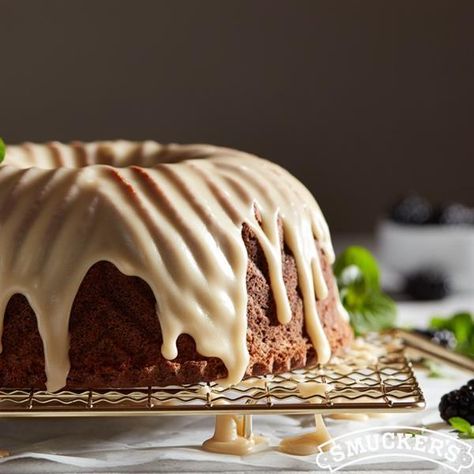 This is a traditional Southern Jam Cake with Caramel Icing that is a real crowd pleaser! Recipe courtesy of Smucker’s Southern Jam Cake Recipe, Jam Cake With Caramel Icing, Crisco Frosting, Cake With Caramel Icing, Blackberry Jam Cake, Jam Cake Recipe, Jam Cake, Cake With Caramel, Caramel Icing