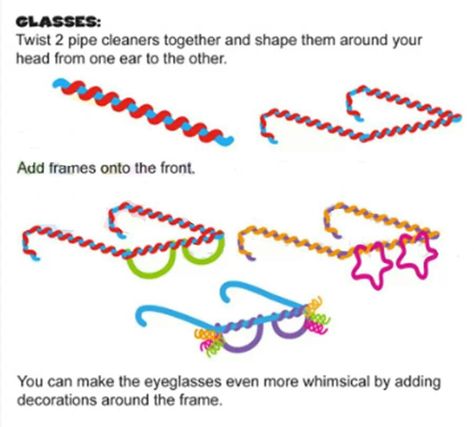 Glasses Pipe Cleaner Glasses, Pipe Cleaner Crafts, Pipe Cleaners, Love Days, Class Activities, Church Ideas, Kid Crafts, Pipe Cleaner, Kids Activities