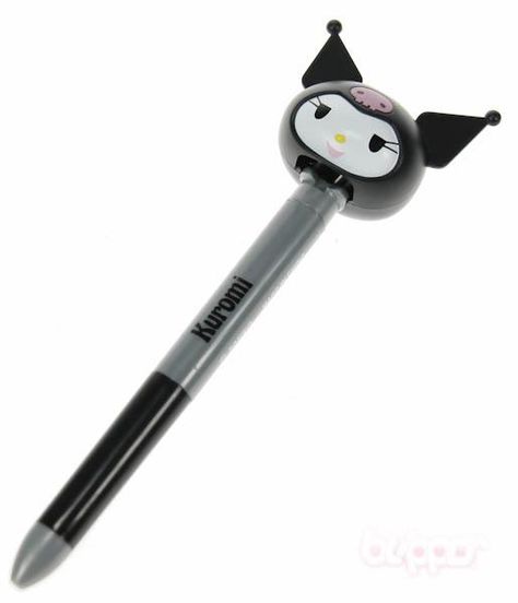 Kuromi Accessories, Sanrio Stationary, Kuromi Pencil, Kuromi Things, Plushies Cute, Jester Hat, School Materials, My Melody Kuromi, Stationery School