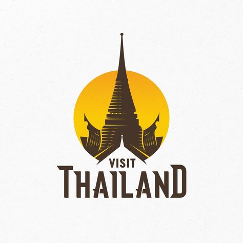 Todd Parker on Instagram: “Visit Thailand Concept • Revamped a class project from 2007.  What do you think? . . . . #logoshift #logotypeclub #thailand_ig #logotix…” Thailand Logo Design, Thailand Background, Thailand Logo, Graphic Desi, Short Glass, Bangkok Travel, Visit Thailand, Website Design Layout, Thai Art