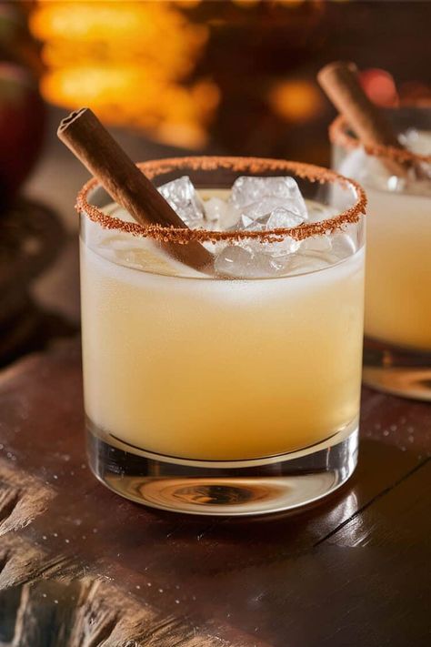 The Fiery Maple Cider Cocktail brings together the sweetness of maple syrup, the heat of Fireball Cinnamon Whiskey, and the smoothness of spiced rum, all balanced with the cozy flavor of apple cider. Irish Coffee Recipe, Cider Cocktail, Tailgate Snacks, Party Food Bar, Cinnamon Whiskey, Whiskey Recipes, Fireball Whiskey, Slushie Recipe, Cider Cocktails