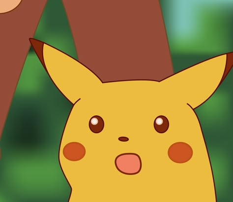 HD version | Surprised Pikachu | Know Your Meme Pikachu