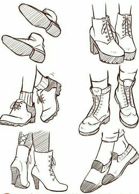 Fashion Drawing Sketches, Perspective Art, Shoes Drawing, 캐릭터 드로잉, Dessin Adorable, 영감을 주는 캐릭터, Drawing Tutorials, Art Tutorials Drawing, Anime Poses Reference