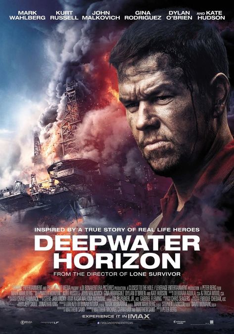 Deepwater Horizon, Action Movie Poster, Disaster Movie, Lone Survivor, John Malkovich, Movies 2016, Mark Wahlberg, Deep Water, Film Review