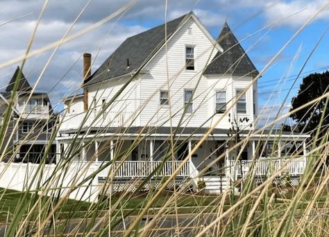 OHC Notes $814,900 Connecticut victorian beach house just steps away from the dunes. The interior is a generic beach house (clearly I'm an expert haha being from south jersey and all), but you just can't beat that view and that price tag!   Realtor Comments RARE OPPORTUNITY! Panoramic Waterfront views across from citys best sandy beach, boardwalk & piers. #circa #circa1910 #connecituctvictorianbeachhouse #Connecticutrealestate #CTrealestate #realestate #Waterviews #withwaterviewa 1920s Beach, Victorian Beach House, Beach Houses For Sale, Old Houses For Sale, Beach Boardwalk, South Jersey, Family Beach, Water Views, The Dunes