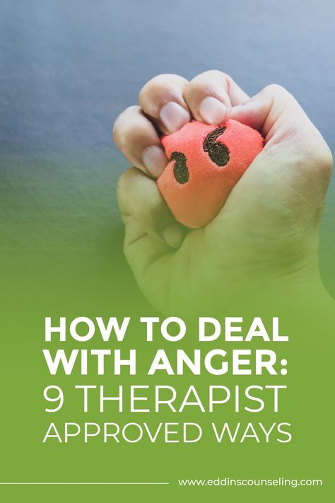 How to Deal with Anger: 9 Therapist Approved Ways. Anger is natural, but there comes a point where there is too much. Find out how to deal with anger using therapist approved strategies. via @https://www.pinterest.com/eddinscounselinggroup/ Ways To Let Out Anger, Healthy Outlets For Anger, How To Stop Anger, Dealing With Anger Coping Skills, How To Get Rid Of Anger, How To Handle Anger, How To Process Anger, Ways To Release Anger, How To Deal With Anger Issues