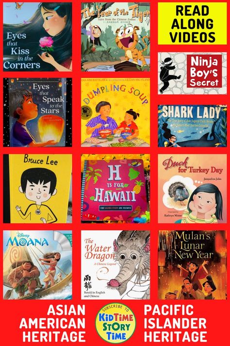 May is Asian American and Pacific Islander Heritage Month as well as South Asian Heritage Month! These picture books celebrate the rich tapestry of customs, cultures and achievements from this diverse group of people. Find all our readings of picture books that feature Asian children and stories in this collection. #AAPI #AsianPacificIslander #AAPIHeritageMonth #AsianAmerican #PacificIslander Asian American Pacific Islander Month, Asian Heritage Month, Asian Pacific American Heritage Month, Diverse Group Of People, Pacific Islander, Asian Kids, Disney Moana, Heritage Month, Asian American