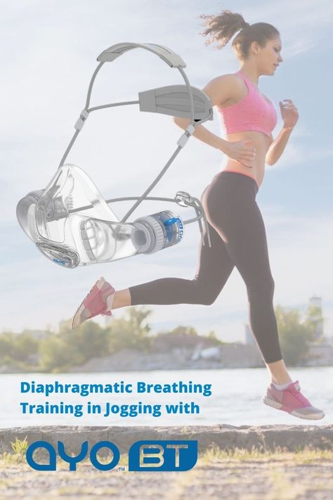 Diaphragmatic breathing helps utilise the lower parts of the lungs that are more efficient to transport oxygen than chest (thoracic) breathing. with AYO BT, one can combine this breathing training with one of the routine exercises shared by many – jogging, either as a warm-up before a serious training section, or using jogging as a cross-training / general fitness exercise. Parts Of The Lungs, Diaphragmatic Breathing, Run Faster, The Routine, Breathing Exercises, Lungs, How To Run Faster, Cross Training, Workout Routine