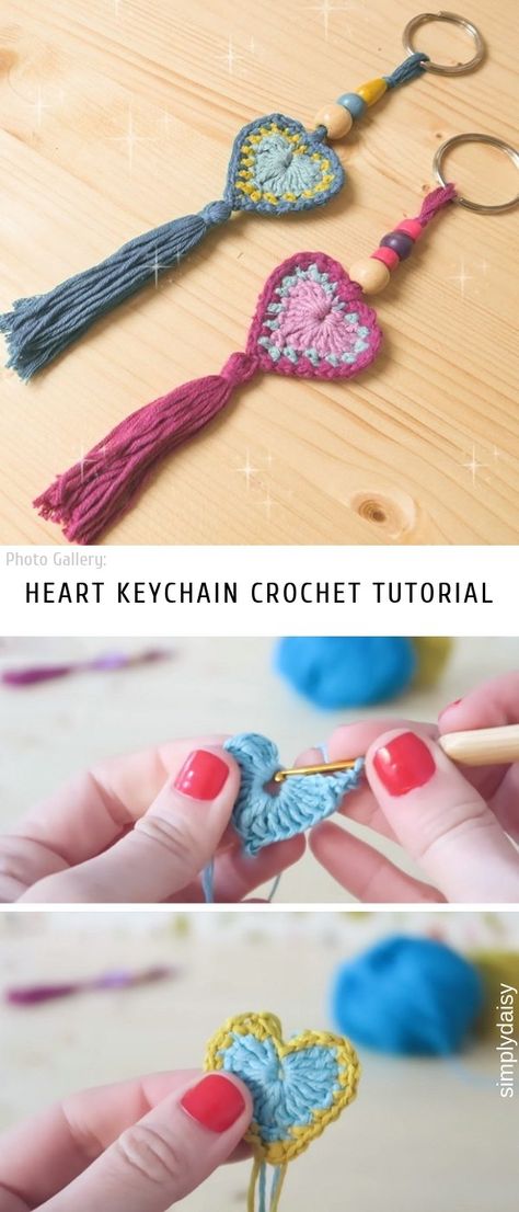 All Crochet and Knit Free Patterns Crochet Pikachu, Keychain Craft, Craft Crochet, Keychain Crochet, Crochet Heart Pattern, Crochet Tutorial Pattern, Crochet Keychain Pattern, Pola Amigurumi, Valentines Crochet