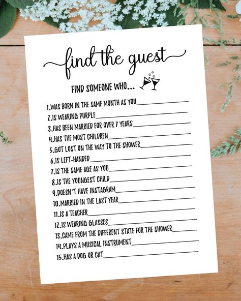 Bridal Brunch Games, Brunch Games Ladies, Easy Bridal Shower Games, Bridal Shower Games Easy, Brunch Games, Housewarming Party Games, Wedding Shower Brunch, Bridal Shower Prizes, Wedding Trivia