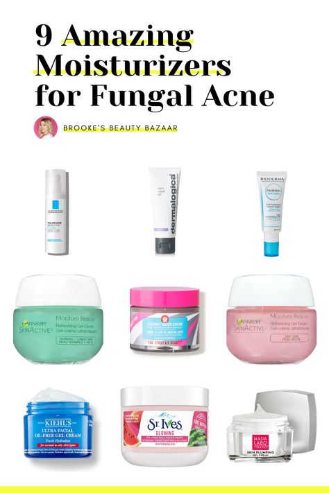 Fungal Acne Safe Moisturizer, Acne Safe Makeup, Drugstore Moisturizer, Clear Skin Routine, Acne Moisturizer, Safe Makeup, Fungal Acne, Acne Products, Acne Prone Skin Care