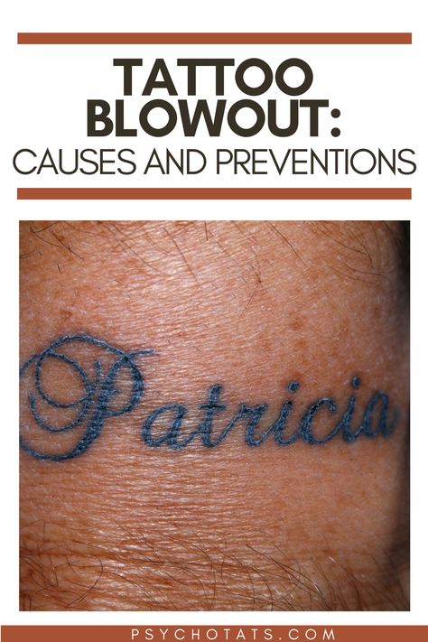 Tattoo Blowout Blown Out Tattoo, Tattoo Fixes, Tattoo Guide, Common Tattoos, With Tattoo, Tattoo Cover-up, Up Tattoos, Name Tattoos, Word Tattoos