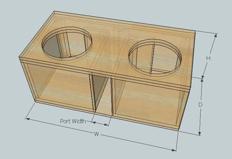 Box for 2 skar vxf 12's - Subwoofers / Enclosures - #1 Car Audio Enthusiast Forum in the world! | SMD | Meade916 12 Inch Subwoofer Box Plan, Simple Box Design, 12 Subwoofer Box, 12 Inch Subwoofer Box, Diy Subwoofer Box, Custom Subwoofer Box, Custom Speaker Boxes, Diy Subwoofer, 12 Inch Subwoofer