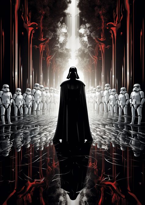 Star Wars- The Imperial March Star Wars Galactic Empire, Imperial March, Star Wars Imperial, Dark Pattern, Galactic Empire, Star Wars Images, The Darkest, My Favourite, Darth Vader