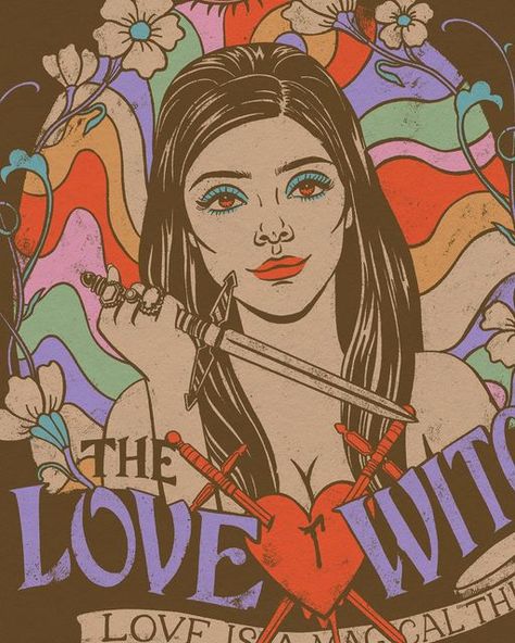 The Love Witch Drawing, The Love Witch Painting, The Love Witch Tattoo, The Love Witch Aesthetic Wallpaper, The Love Witch Art, Love Witch Tattoo, The Love Witch Poster, The Love Witch Aesthetic, Grace Core