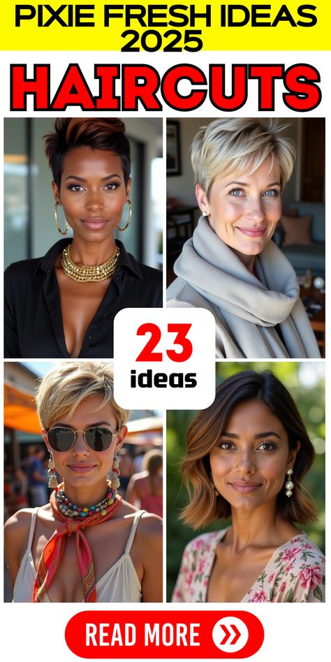 23 Fresh Pixie Haircut Ideas for 2025: Bold, Modern, and Edgy Styles to Inspire Your Next Cut Pixie Fade Haircut Women, Pixie Haircut Color Ideas, Bixie Colour Haircut 2024, Black Pixie Cut, Messy Pixie Haircut, Pixie Haircut Ideas, Asymmetrical Pixie Cuts, Edgy Pixie Cuts, Messy Pixie