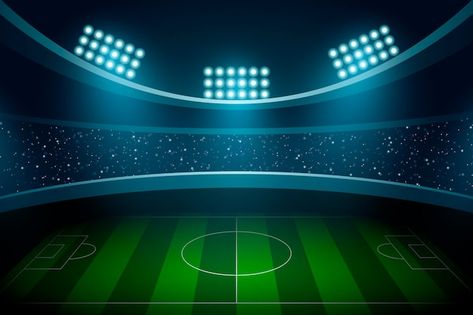 Gradient football field background | Free Vector #Freepik #freevector #football-wallpaper #football-pitch #soccer-pitch #soccer-field Football Field Background, Football Scoreboard, Background Football, Soccer Wallpaper, Field Background, Soccer Tournament, Iphone Dynamic Wallpaper, Fan Engagement, Football Pitch