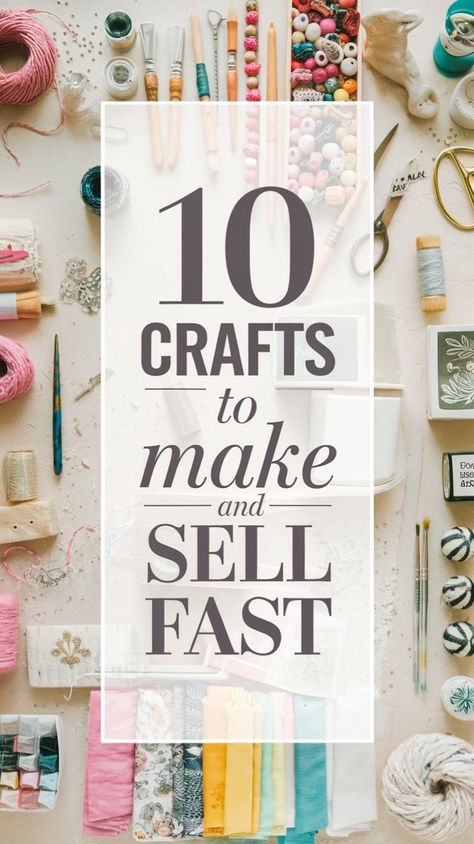 Looking to turn your creativity into cash? Discover 10 quick crafts to make and sell in under 30 minutes! Perfect for crafters wanting fast, profitable projects. #CraftsToSell #QuickCrafts Best Thing To Sell At Craft Fair, Good Selling Crafts Diy Ideas, Art And Crafts To Sell, Flea Market Crafts To Sell, Last Minute Craft Fair Ideas, What To Make And Sell At Craft Shows, Fundraiser Crafts To Sell, Things To Build And Sell, Crafts For Small Business