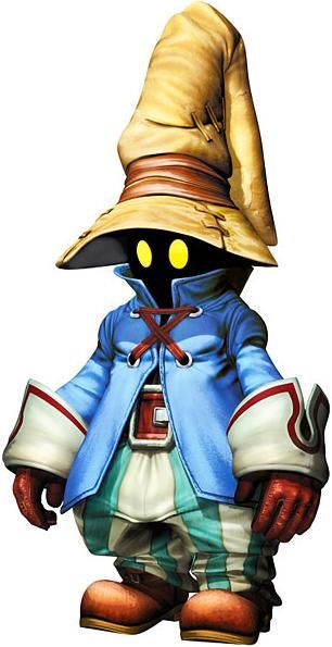 Vivi Ornitier Vivi Ornitier, Final Fantasy Ix, A White Background, Final Fantasy, White Background, Blue, White