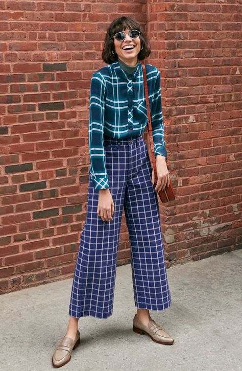 Mixing Prints Fashion, Plaid Shirt Outfits, Nordstrom Anniversary Sale, Eclectic Fashion, Looks Style, Anniversary Sale, Mode Inspiration, Autumn Fashion Women, Womens Fall