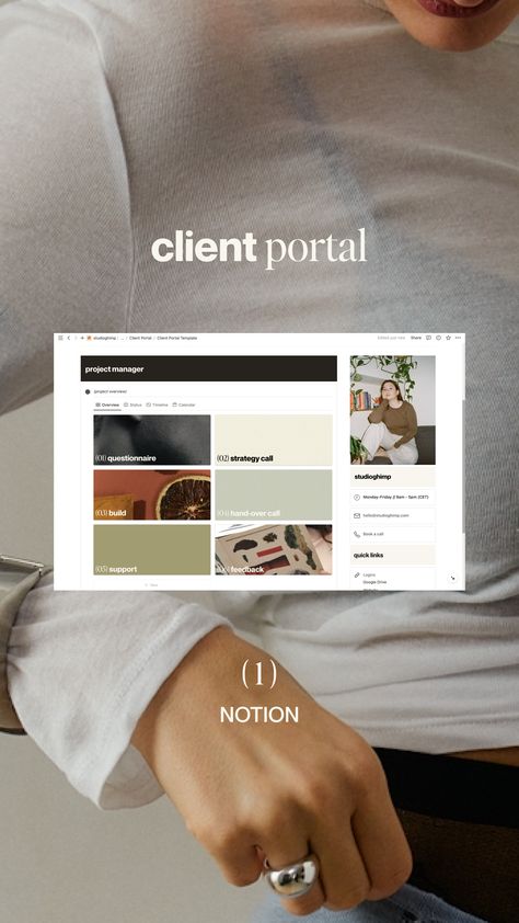 Notion Client Portal Notion Client Portal, Notion Template For Work, Notion Layout, Notion Workspace, Notion Ideas, Workout Template, Work Hack, Etsy Planner, School Template