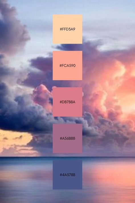 Dorm Colors, Colour Themes, Pantone Colour Palettes, Color Design Inspiration, Hex Color Palette, Pink Color Schemes, Color Schemes Colour Palettes, Nature Color Palette, Sky Color