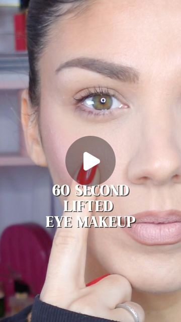 Meg Nickerson on Instagram: "This is an easy way to get a little lift to your eyes!🫶🏻Would you try this one?! 

#Eyeshadow #easyeyeshadow #makeup #makeuptips #makeuptutorial #makeuplessons #eyemakeup" Lift Eyes With Makeup, Eye Lifting Makeup, Eye Makeup Hooded Eyes, Makeup Looks For Hooded Eyes, Makeup Hooded Eyes, Simple Eyeshadow, Makeup Lessons, Hooded Eyes, Eyebrow Shaping