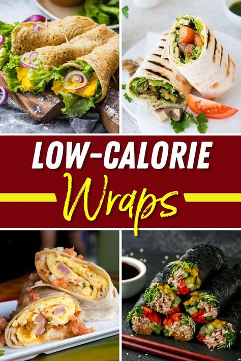 Healthy Wraps Meal Prep, Low Calorie Wrap Ideas, Easy Meal Prep Lunch Wraps, Easy Low Cal Lunches For Work, Grilled Low Carb Meals, Low Calorie Wraps Recipes, Low Calorie Cold Lunch Ideas, Low Calorie Quick Lunches, Low Calorie Lunch Wraps